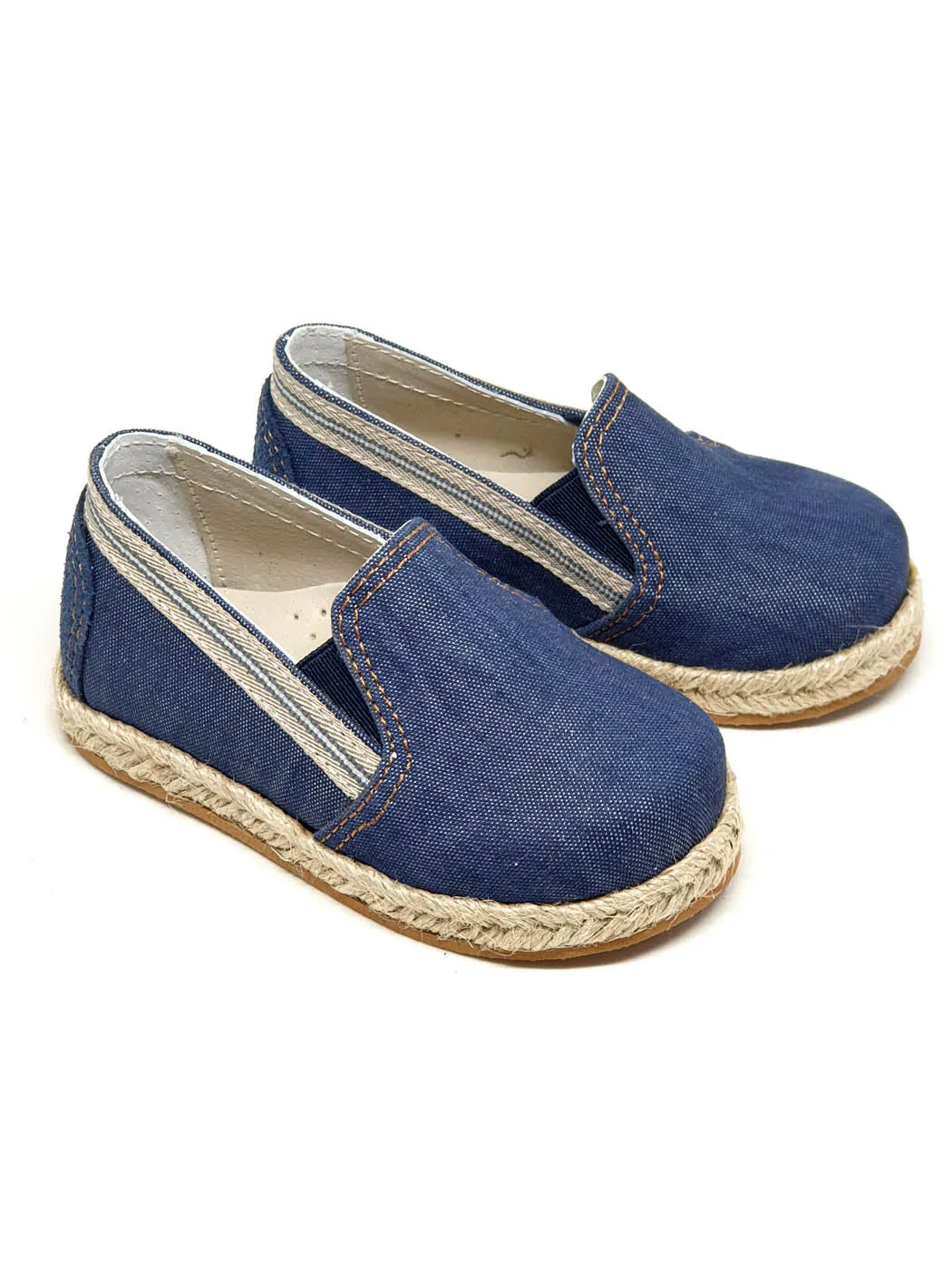 Baptismal Baby shoe Espadrille for Boy-BRUNO