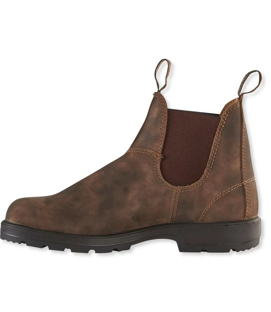 Blundstone Rustic Pull On Chelsea Boot Brown Oiled Leather