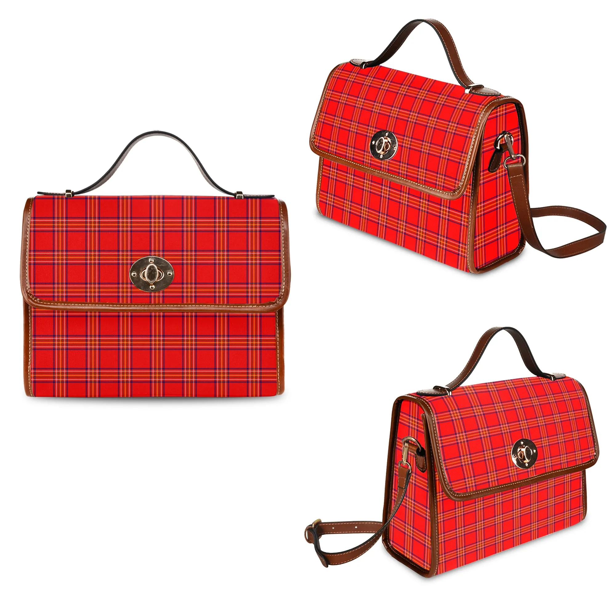 Burnett Modern Tartan Waterproof Canvas Bag