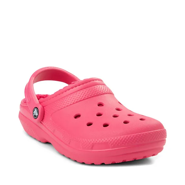 Crocs Classic clogs with lining, pink