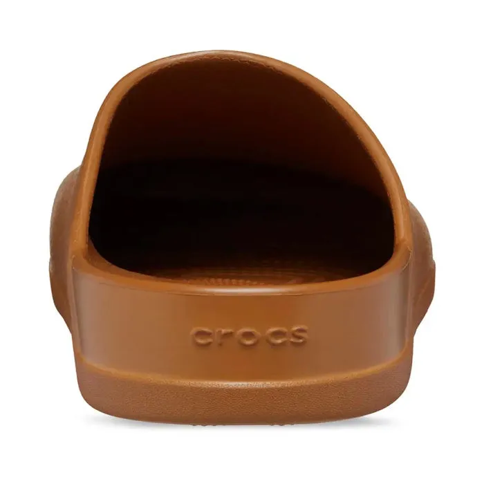 Crocs - Dylan Clog Cognac Leather Look Mule