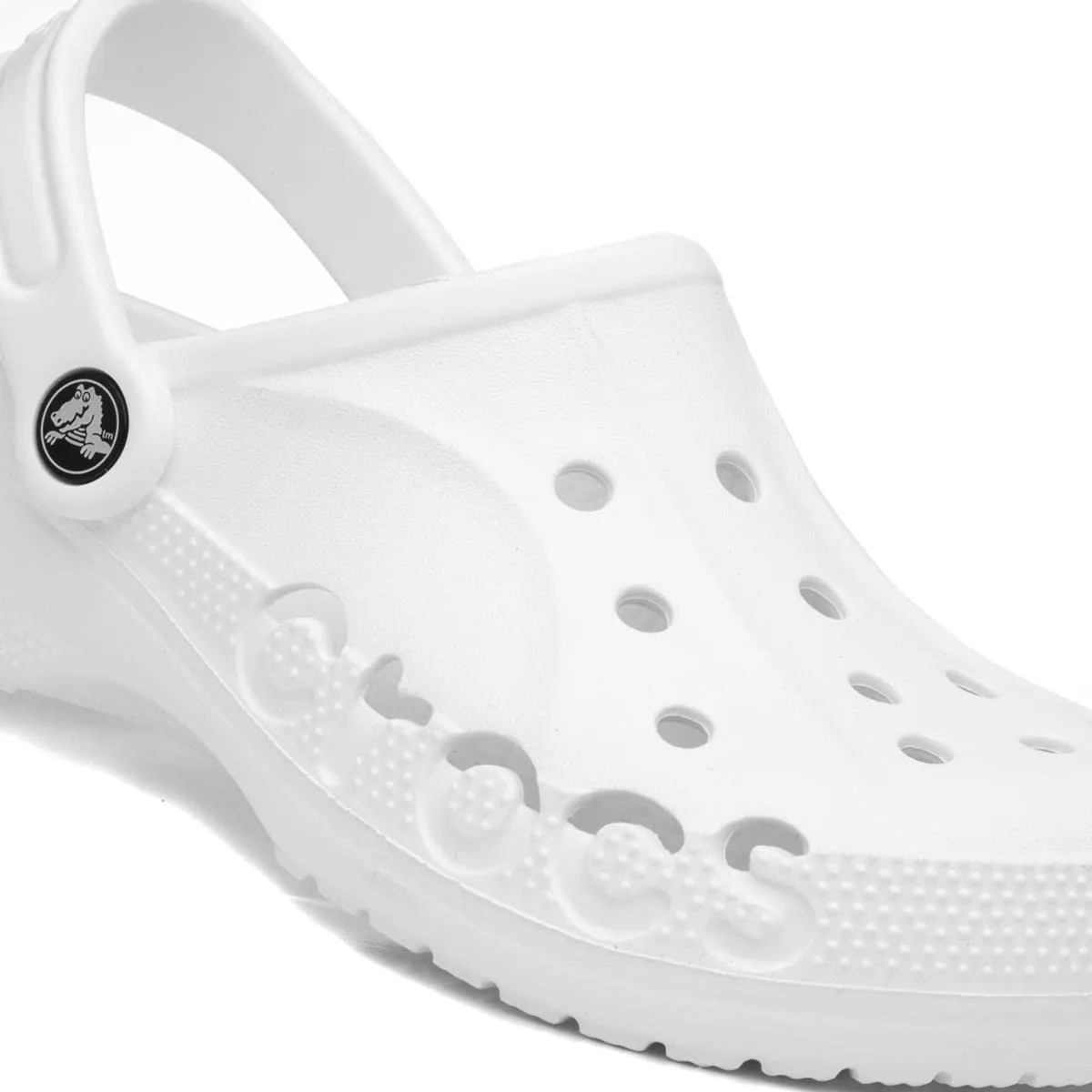 Crocs Women White Baya Clog 208186-100-W7