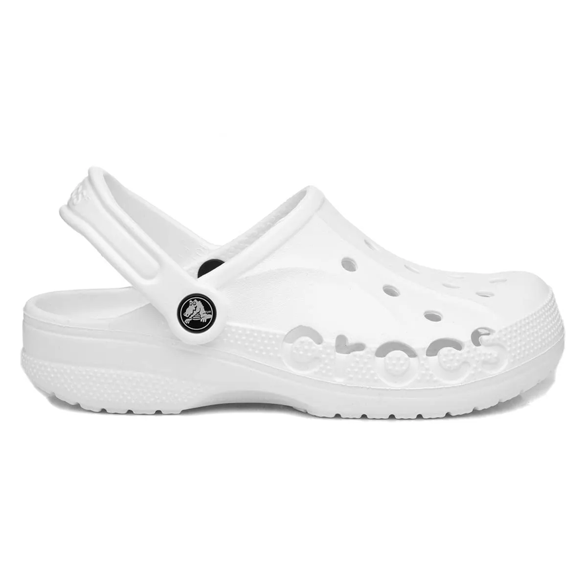 Crocs Women White Baya Clog 208186-100-W7