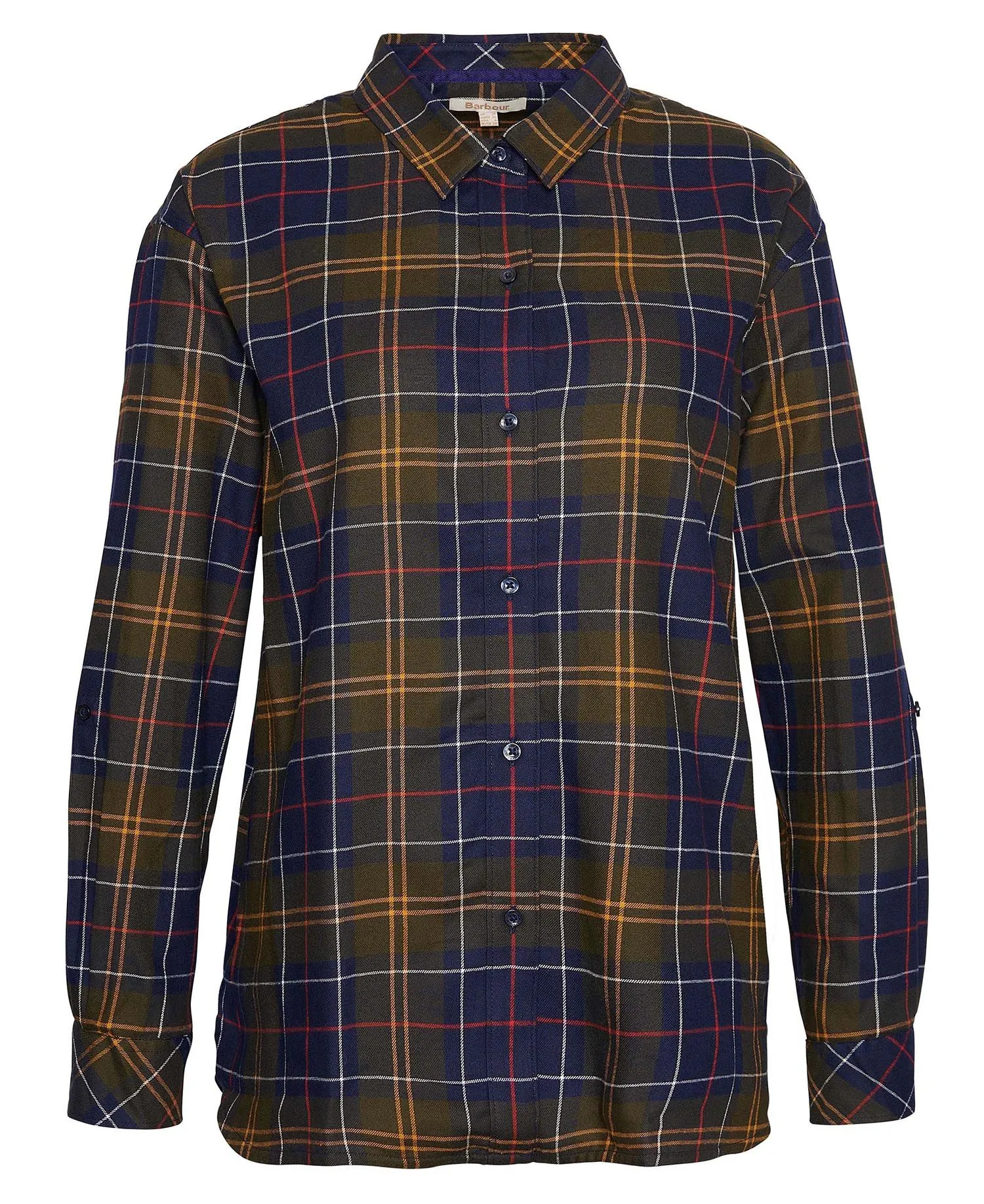 Elishaw Relaxed Long-Sleeved Shirt - Classic Tartan