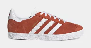 Gazelle Grade School Lifestyle Shoes (Preloved Red/Cloud White/Cloud White)