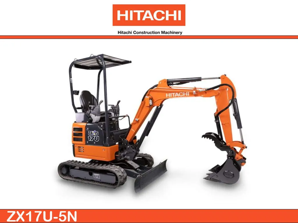 HITACHI ZX17U-5N Excavator