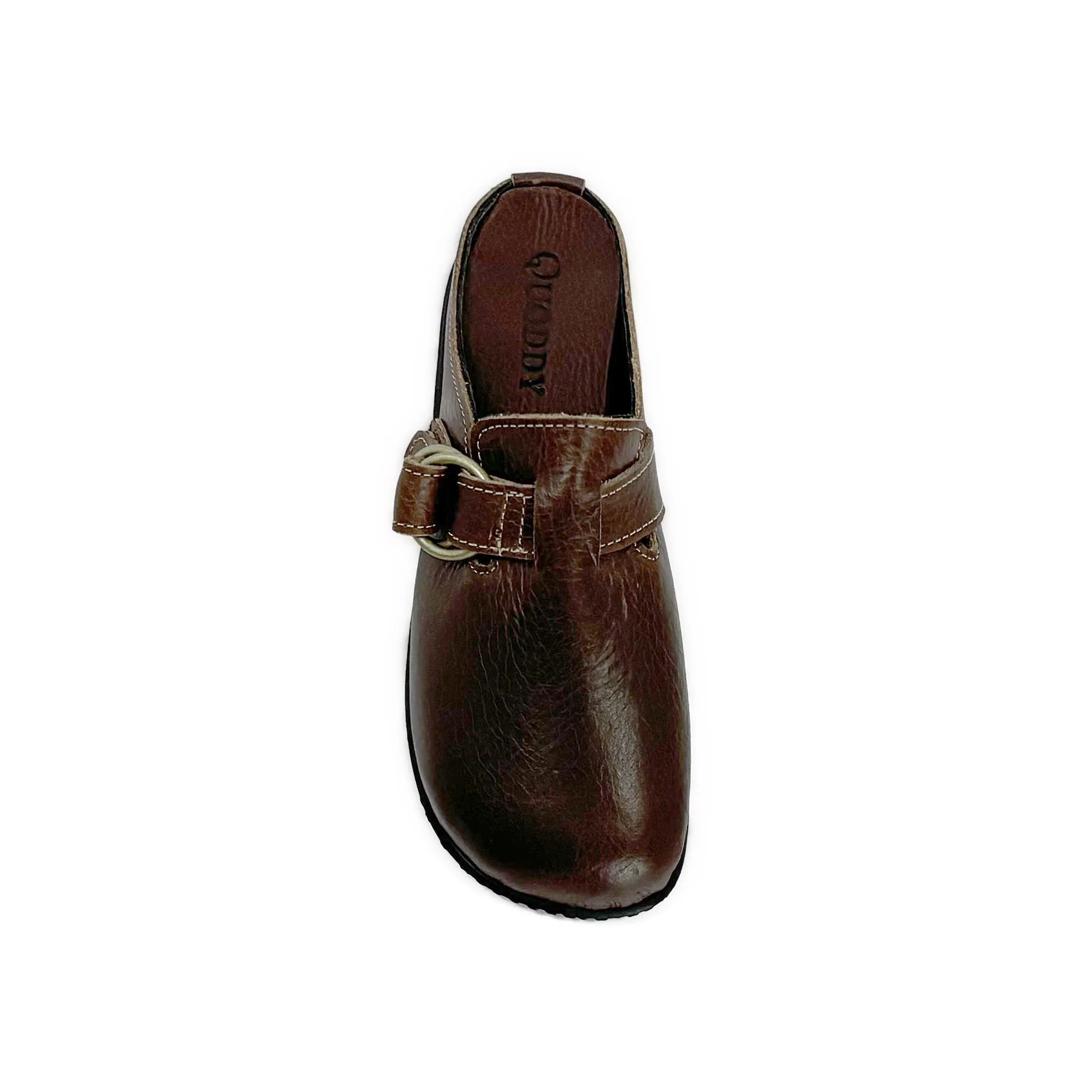 Men’s Portland Mule: Exersole® by Quoddy "Barefoot Fit" Brown