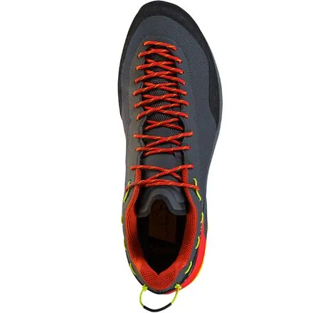 Men's TX Guide Approach Shoes La Sportiva, Carbon/Goji