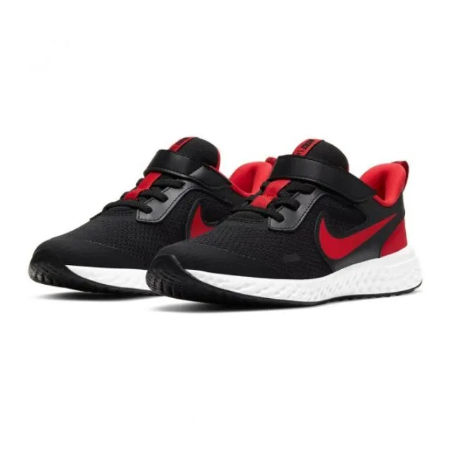 Nike Revolution 5 Black/ Red-White