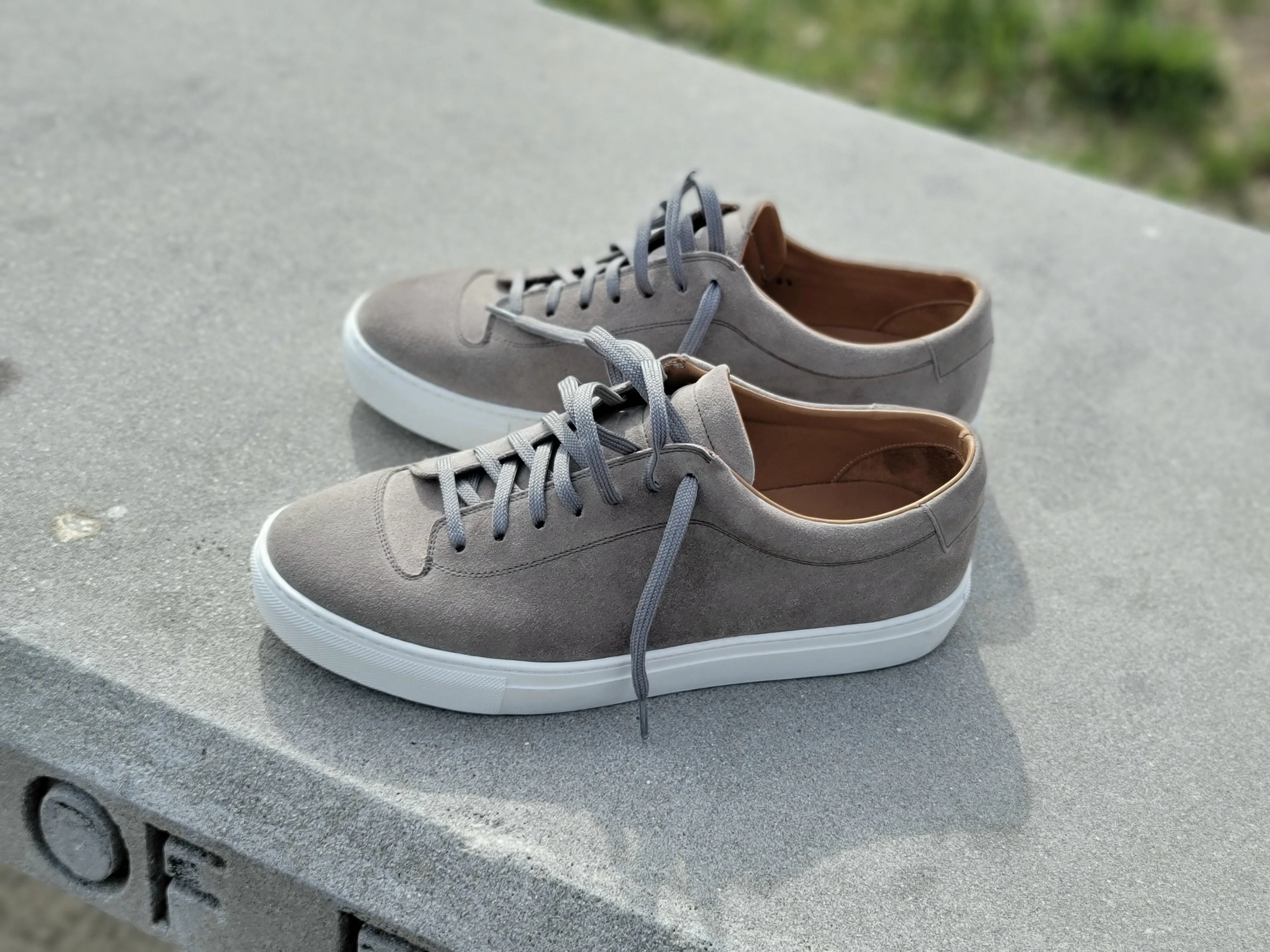 Olympia - Cloud Suede / White Sole