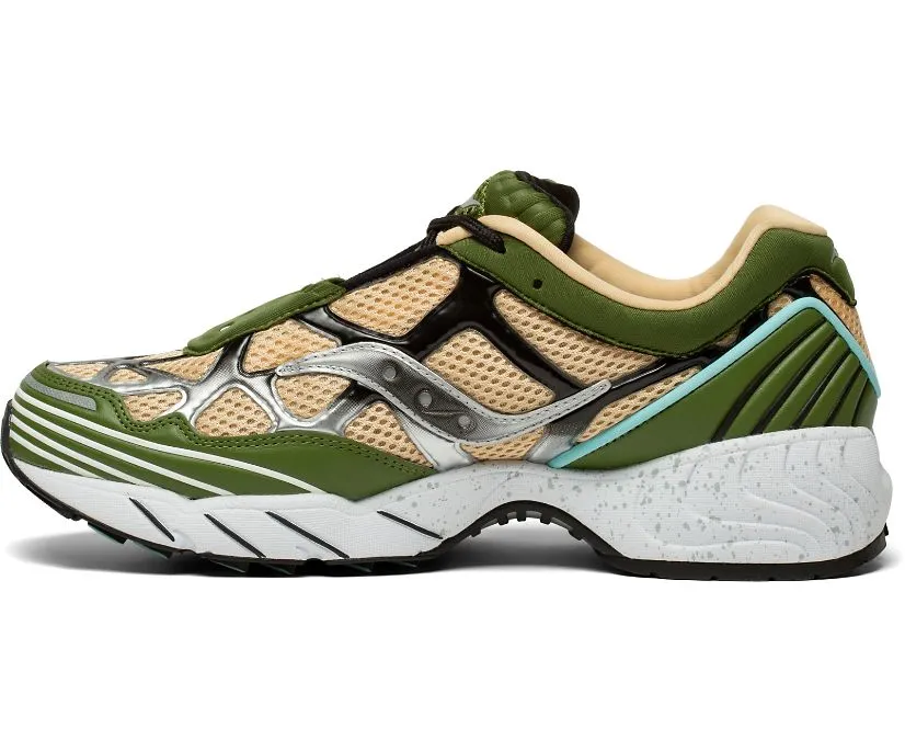 Saucony Originals GRID WEB Men’s - PESTO/BLACK BLUE