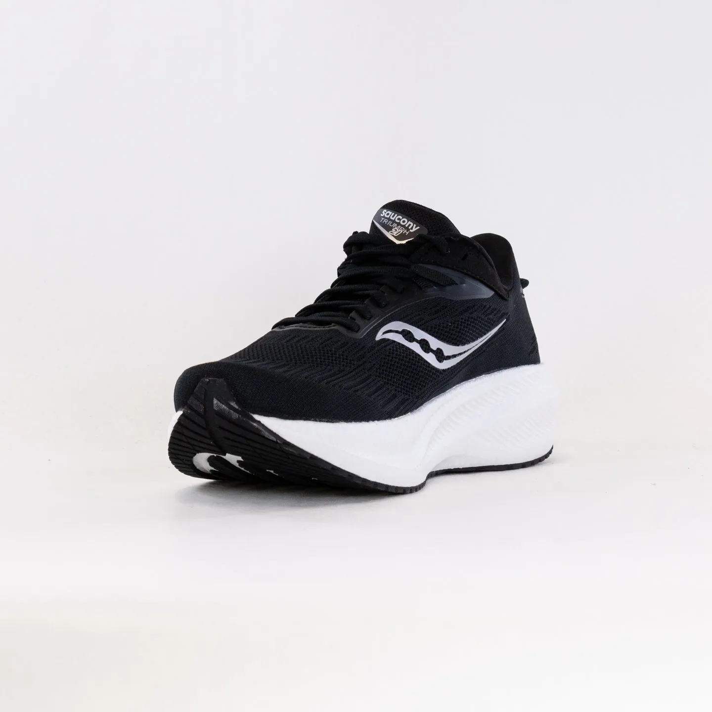 Saucony Triumph 21 Wide (Men's) - Black/White