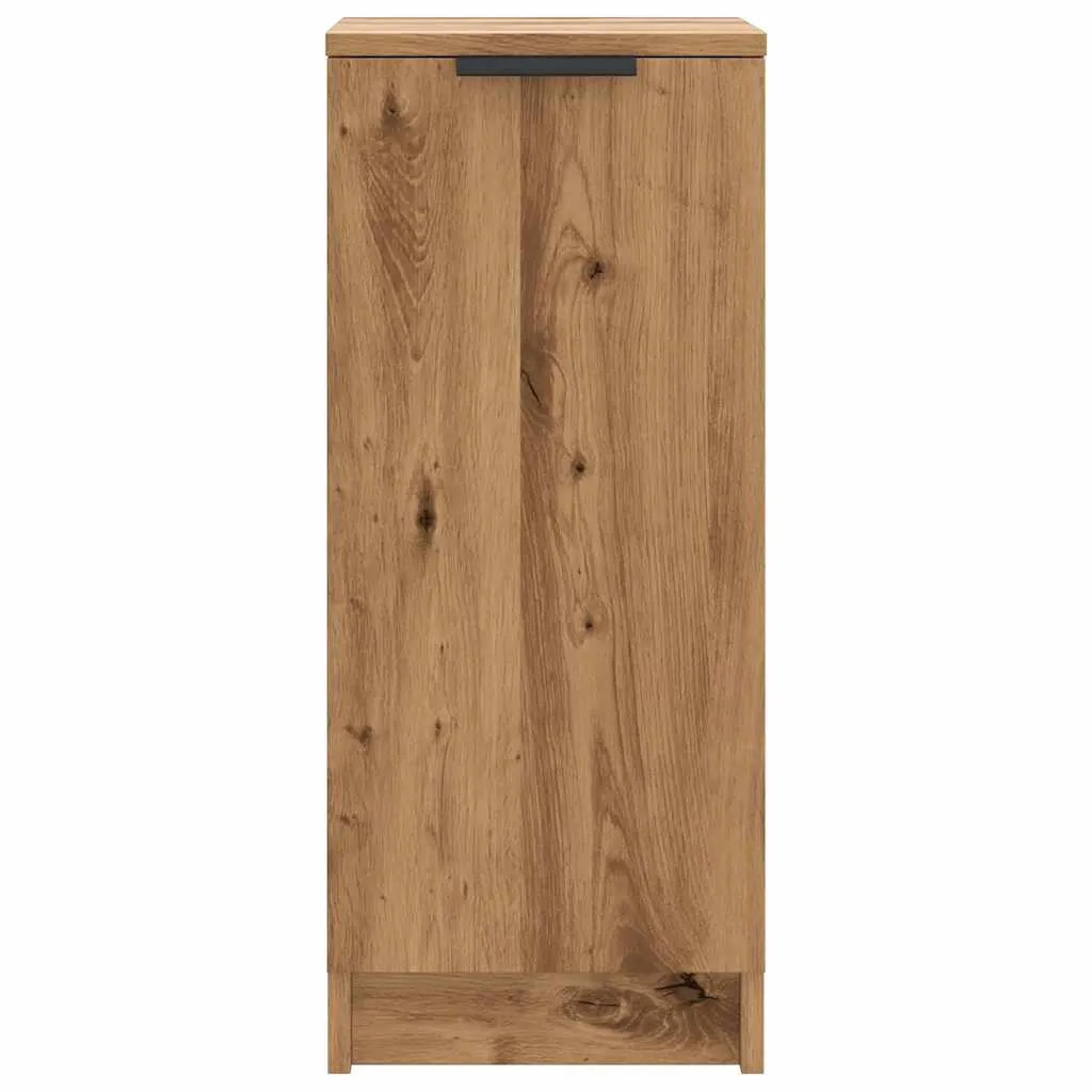 Shoe Cabinet Artisan Oak 30x35x70 cm Engineered Wood