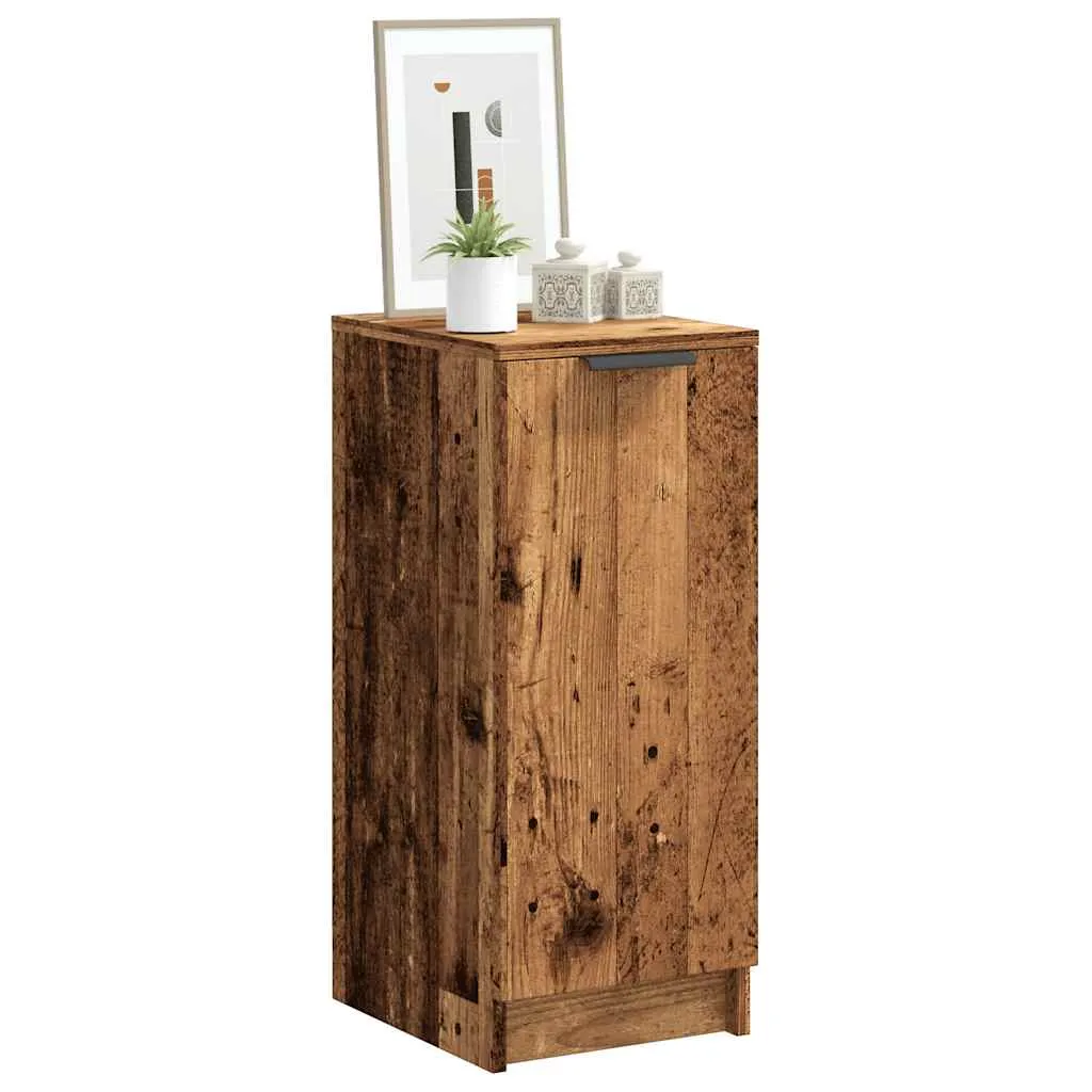 Shoe Cabinet Old Wood 30x35x70 cm Engineered Wood