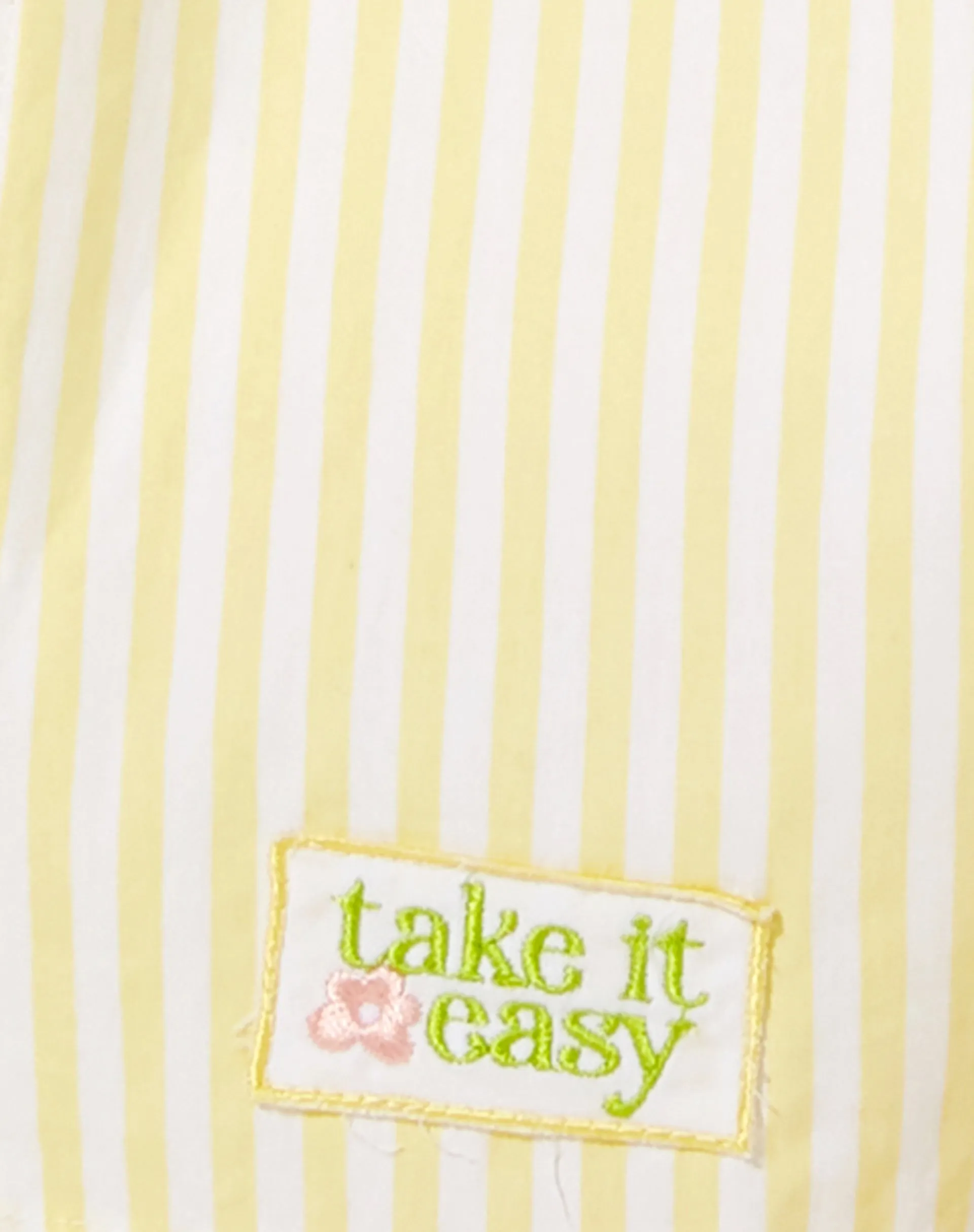 Smita Shirt in Transparent Yellow Take It Easy