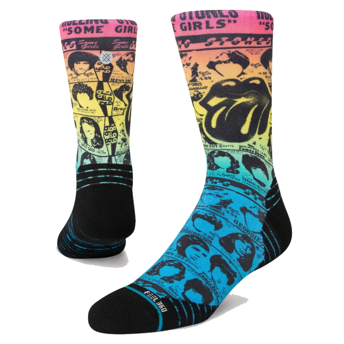 Stance The Rolling Stones Crew Socks