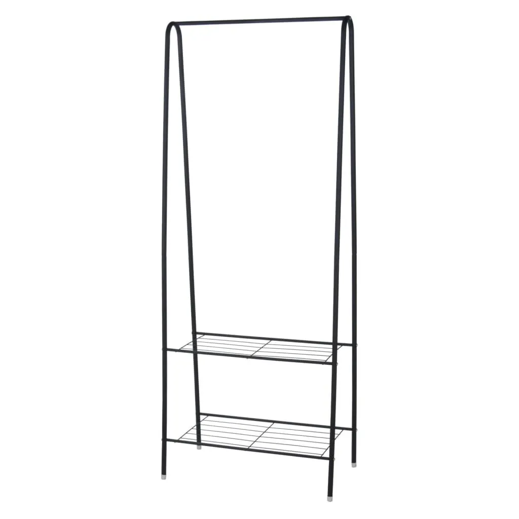 Storage Solutions Clothing Rack with 2 Tiers 61x34x152 cm