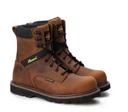 Thorogood AMERICAN LEGACY – Waterproof   Insulated – 8” Crazy Horse Nano Safety Toe