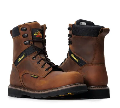 Thorogood AMERICAN LEGACY – Waterproof   Insulated – 8” Crazy Horse Nano Safety Toe