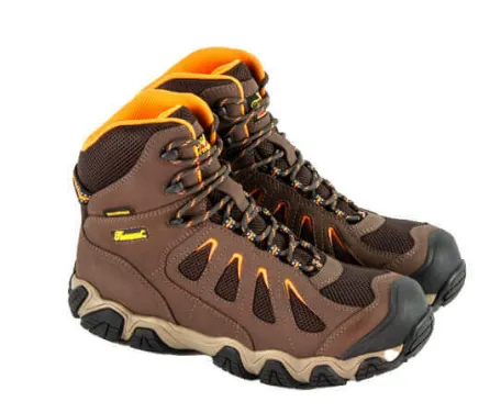 Thorogood Crosstrex Series – Waterproof – 6″ Brown Safety Toe Hiker