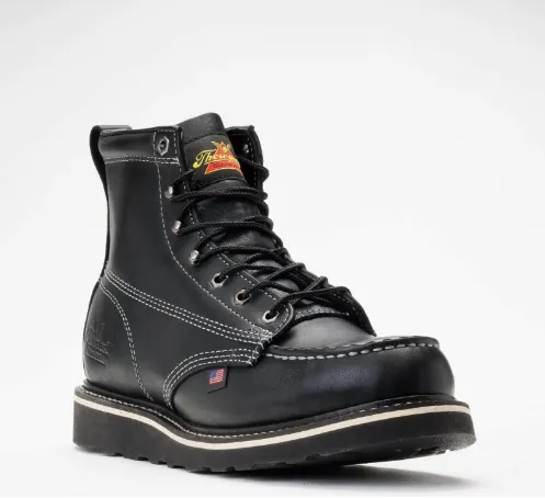 Thorogood MIDNIGHT SERIES 6″ Black Moc Toe