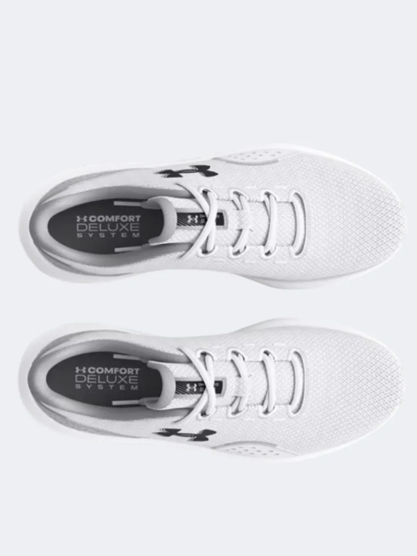 Under Armour Charged Surge 4 Men Running Shoes White/Grey/Black