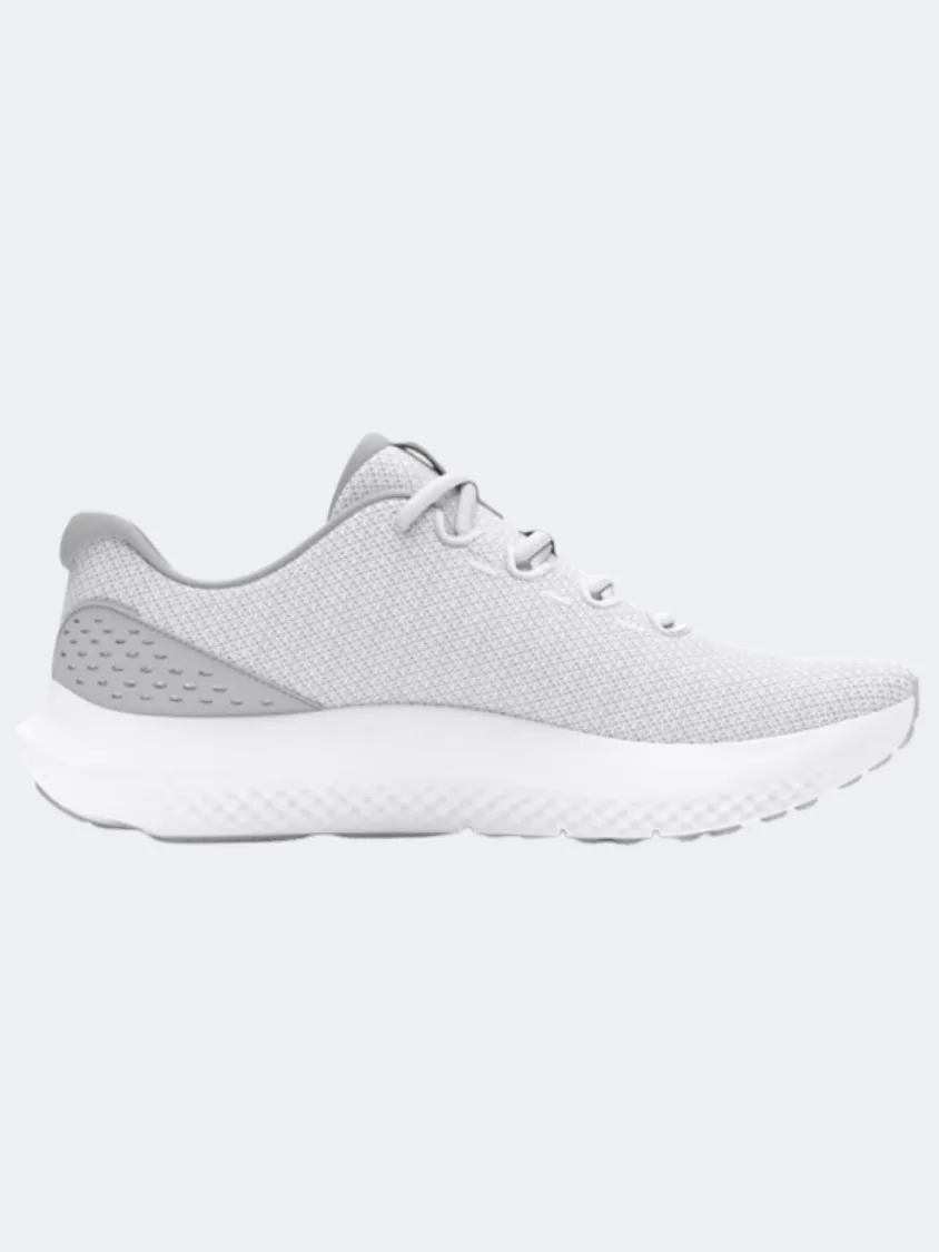 Under Armour Charged Surge 4 Men Running Shoes White/Grey/Black