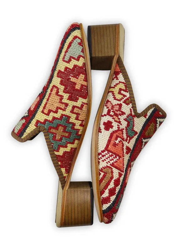 Women's Sumak Kilim Mules - Size 10